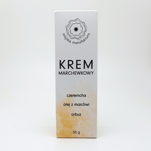 marchewkowy krem do twarzy