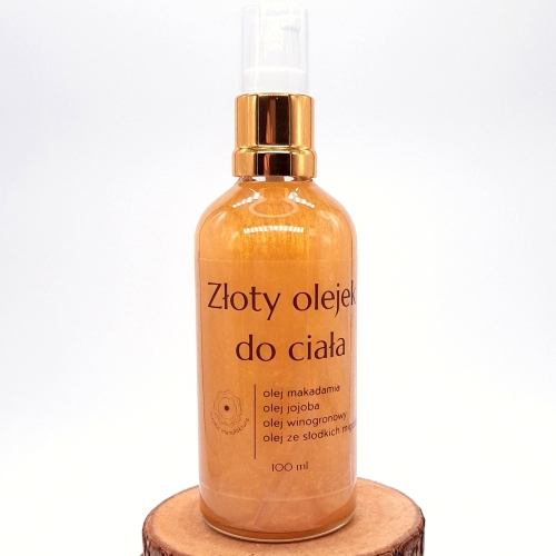 Złoty olejek do ciała